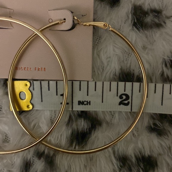 14th & Union Gold and Silver Hoop Earrings Set - Picture 6 of 6